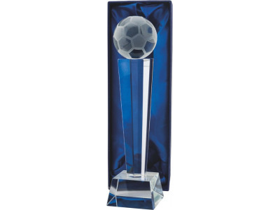 Optical Crystal Soccer Award 26.5cm