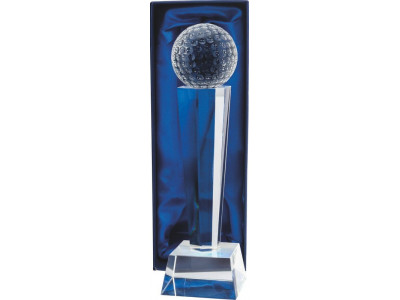 Optical Crystal Golf Award 24.5cm