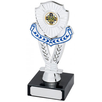 Rugby Mounted Shield Silver...