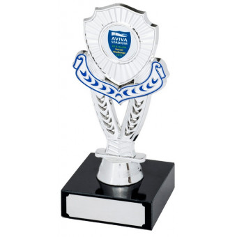 Rugby Mounted Shield Silver...