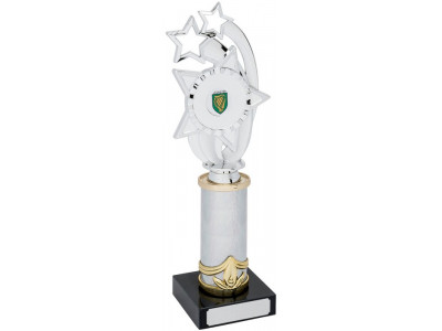 Rugby Shooting Star Silver Column...