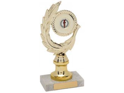 Social Laurel Disc Holder Trophy 22cm