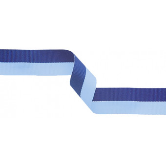 Navy & Sky Blue Ribbon