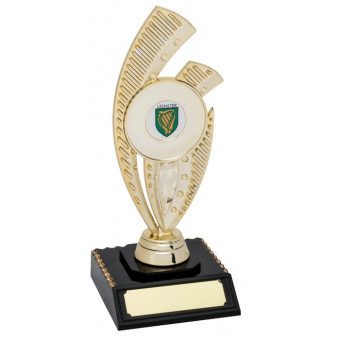 Soccer Riser Gold Trophy 19cm