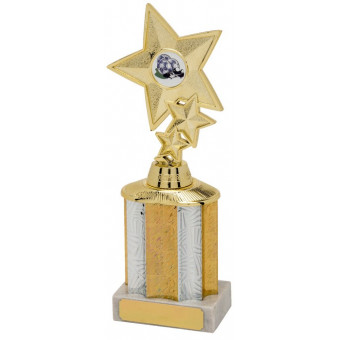 Soccer Stacked Star Gold...