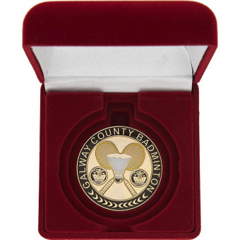 Recessed Medal Box Red...
