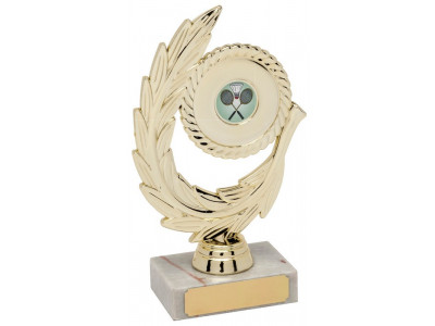 Squash Laurel Disc Holder Trophy 17.5cm