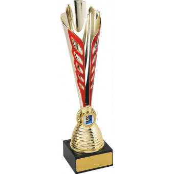 Ty-Cone Gold and Red Trophy...