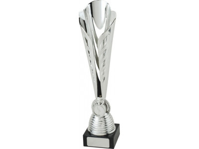 Badminton Ty-Cone Silver Trophy 34.5cm