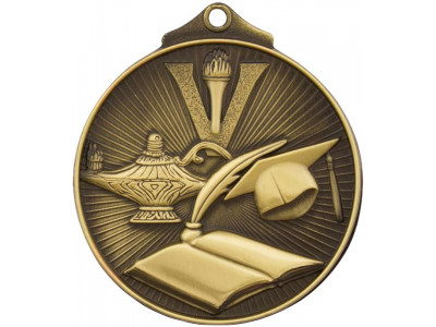 3D Academic Antique Gold Medal