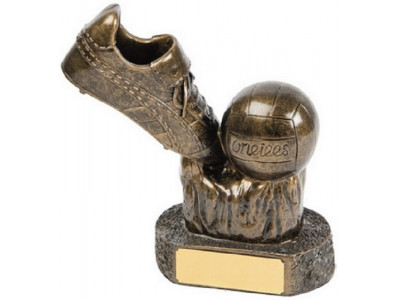 Bronze GAA Boot and Ball Large Trophy...