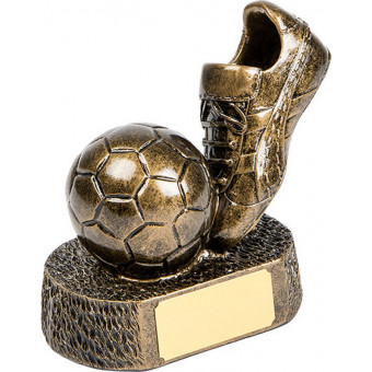Soccer Bronze Boot and Ball...
