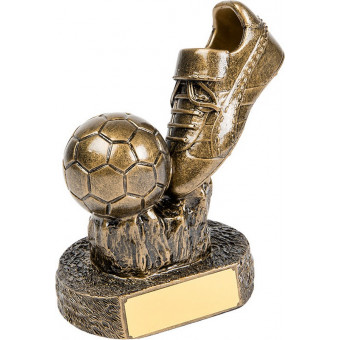 Soccer Bronze Boot and Ball...