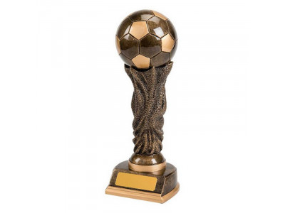 Resin Soccer Ball Trophy 30cm