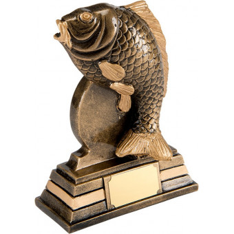 Bronze Fishing Resin Trophy...