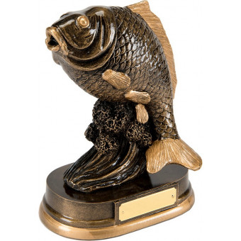Bronze Fishing Resin Trophy...