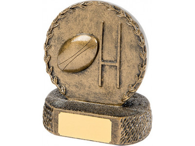 Rugby Bronze Trophy 12.5cm