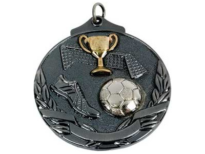 Soccer 3D Cup Deluxe Medals Antique...