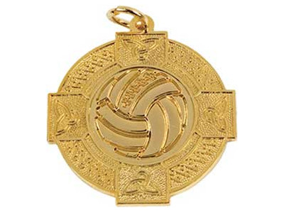 Gaelic Ball 33mm Gold Medal