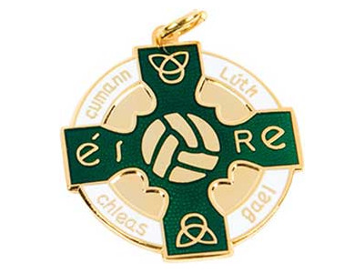 Gaelic Football Celtic Cross Green...