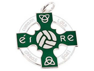 Gaelic Ball Celtic Cross Pierced...