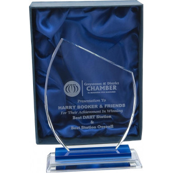 Pointed Glass Award 20cm
