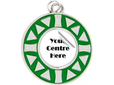 Camogie Stone Carving Enamel Silver...