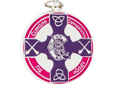 Camogie Celtic Cross Enamel Silver Medal