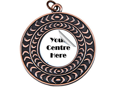 Fishing Crescent Ring Polished Bronze...