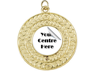 Hurling Crescent Ring Polished Gold...