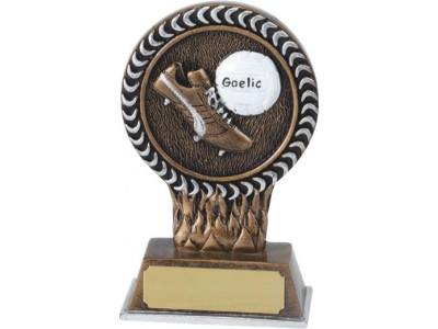 GAA Football Resin Trophy 12.5cm