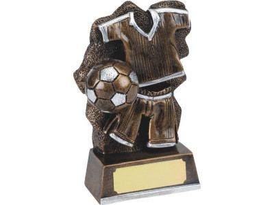 Resin Soccer Trophy 12cm