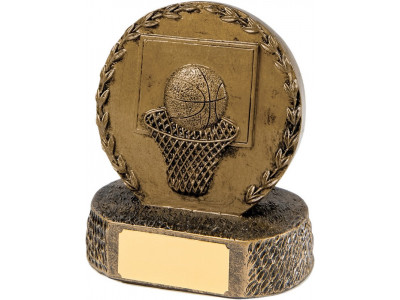 Basketball Resin Trophy 12.5cm