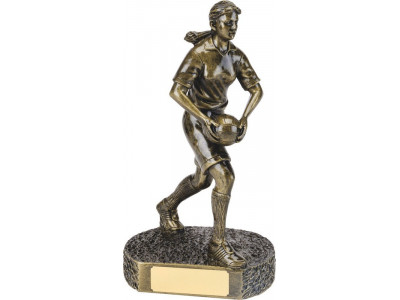 Single Bronze Ladies Football Large 26cm