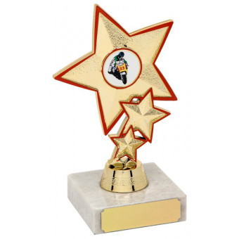 Athletics Stacked Star Red...