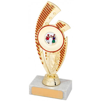 Riser Gold and Red Trophy...