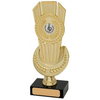 Triple Shard Gold Trophy 21cm