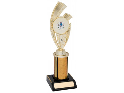 Riser Gold Column Trophy 26.5cm