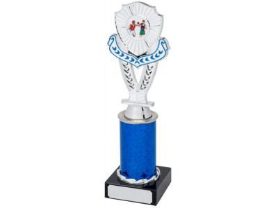 Camogie Mounted Shield Silver Column...