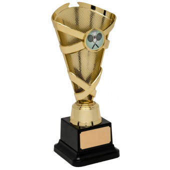 Banded Cone Gold Trophy 19.5cm