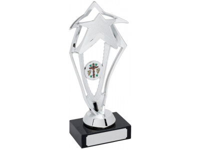 Elevated Star Silver Trophy 19.5cm