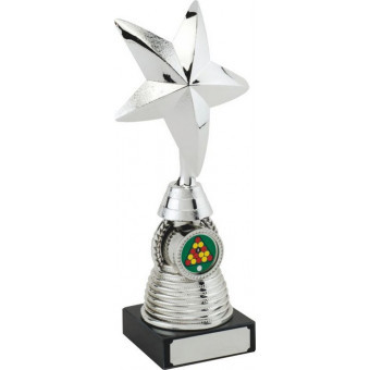 Darts 3D Star Silver Trophy...