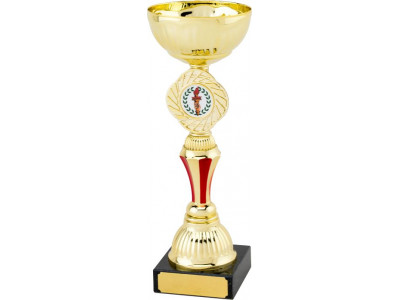 Gold and Red Classic Cup 21.5cm