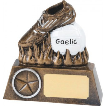 Resin GAA Boot Trophy 10.5cm