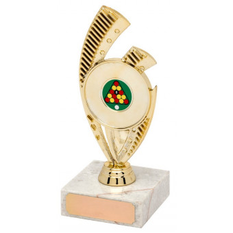 Music Riser Gold Trophy 15.5cm